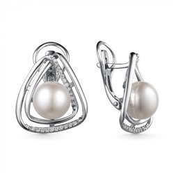 Серьги серебро 52547S1