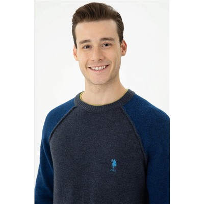 Erkek Lacivert Kazak