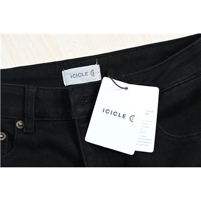 Женские зимние джинсы из плотного эластичного хлопкового флиса с высокой талией  АЙСИК*Л