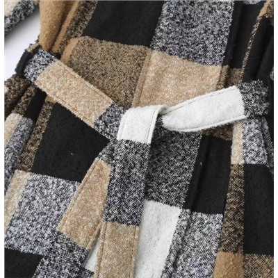 Тонкое шерстяное пальто