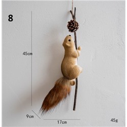 Украшения на елку с веревкой и без