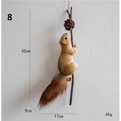 Украшения на елку с веревкой и без