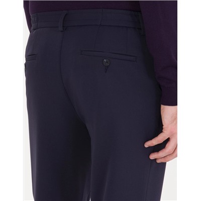 Lacivert Jogger Fit Kumaş Pantolon
