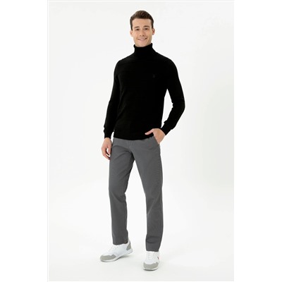 Erkek Antrasit Kanvas Pantolon