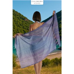 Calmera Etnika Peştemal | İnce - Renkli Saçaklı | Plaj Pareo, Deniz, Havuz, Yoga, Pilates Havlusu - Sarı