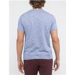 END ON END STRIPE SLUB JERSEY T-SHIRT