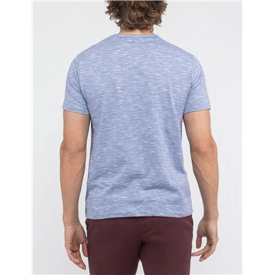 END ON END STRIPE SLUB JERSEY T-SHIRT