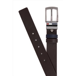 Erkek Çift Taraflı Kahverengi Kemer