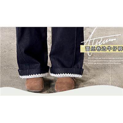 Синие джинсы для девочек