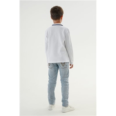 Джемпер Поло Вышивка М НАТАЛИ #926178