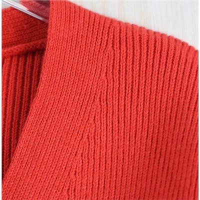 Красный трикотажный кардиган Н*М