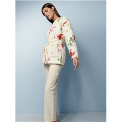 PREMIUM Steppjacke mit originellem Druck