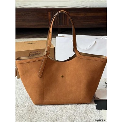 Шикарный замшевый шопер   COAC*H