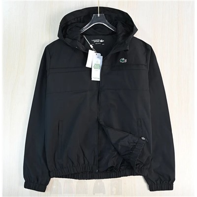 Мужская легкая тонкая куртка с капюшоном ЛАКОСТ*Е