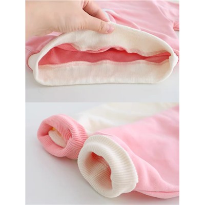 Комплект свитшот с длинными рукавами и лосины для девочки