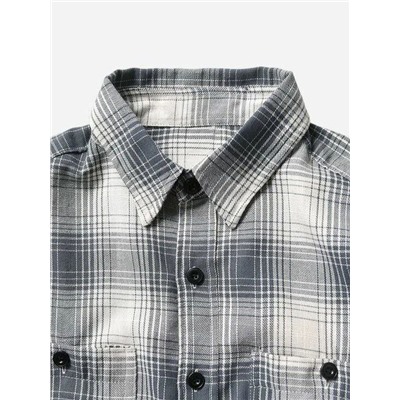 Мужская хлопковая рубашка  УНИКЛ*О