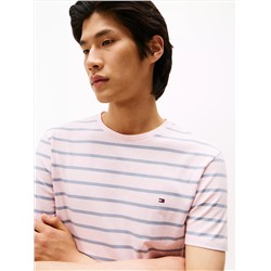 Stripe Stretch-Cotton Extra Slim T-Shirt