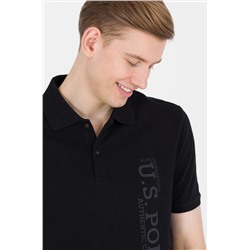 Erkek Siyah Polo Yaka Tişört