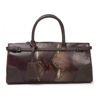 Сумка Lanotti CROCO LINE  8346/бордо(28)