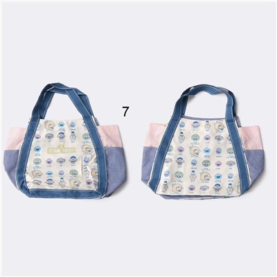 Сумка - шопер с мультяшным принтом