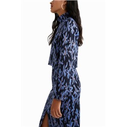 Jersey punto cuello alto