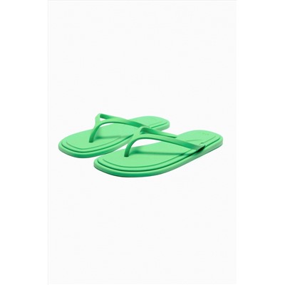 FLAT RUBBERISED SANDALS