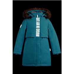 Парка 5з5221 бирюзовый #289184