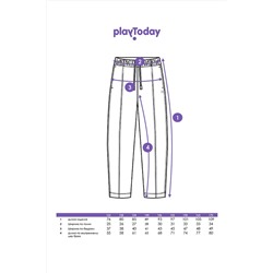 Брюки PLAYTODAY, 1124274