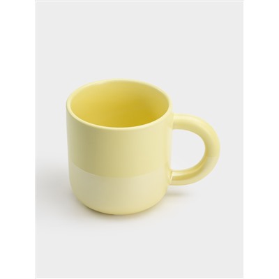Кружка, 350 мл, лимонная, Горизонт