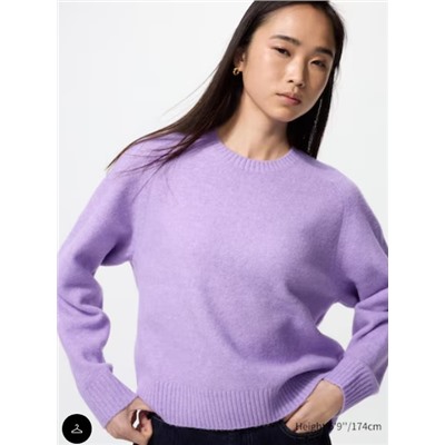 Soufflé Yarn Crew Neck Jumper