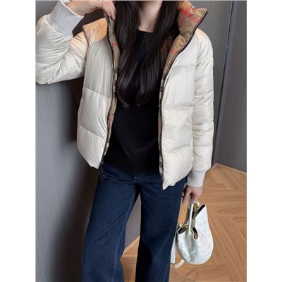 Двусторонний женский пуховик   Burberr*y