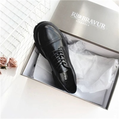 Женские кожаные ботинки, БРАВУР*О