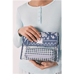 Pack 2 neceseres patchwork