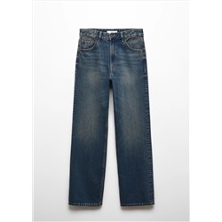 Jeans rectos tiro medio