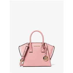 Michael Kors Outlet Avril Extra-Small Leather and Suede Satchel