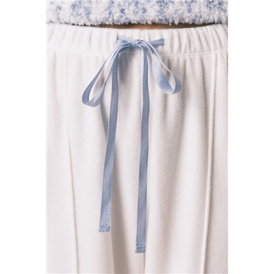 Pijama largo borreguito azul