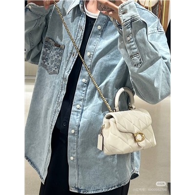 Маленькая женская сумка  Coac*h Tabb*y Top Handl*e 🩷