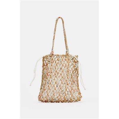 BRAIDED WOVEN HANDBAG