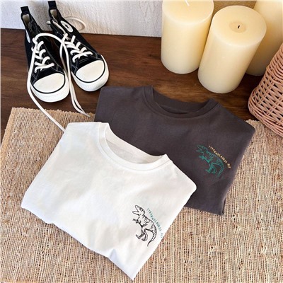 Хлопковая футболка для мальчиков