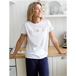 Футболка из 100% хлопка с авторским принтом