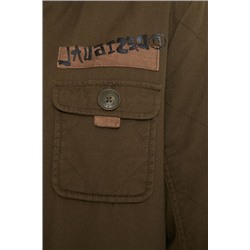 Parka militar cuello pelo