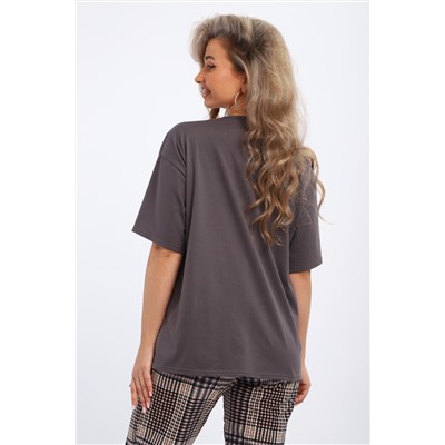 Костюм домашний футболка с бриджами арт.1429б