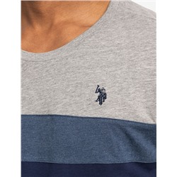 COLORBLOCK LONG SLEEVE JERSEY T-SHIRT