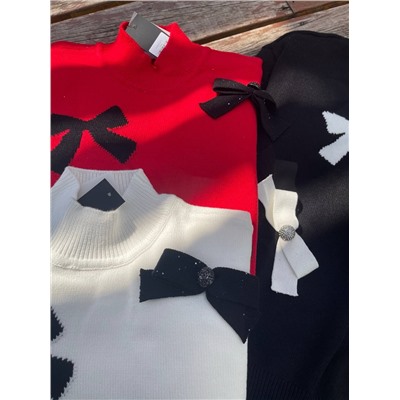 Милый свитер с бантами   КАР*Л 😎