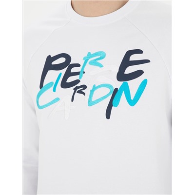 Beyaz Regular Fit Sweatshirt