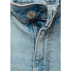 Jeans culotte tiro medio