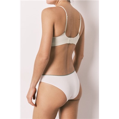 Pack 7 bragas brasileñas algodón rosa y verde