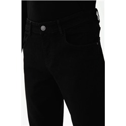 Erkek Siyah Jean Pantolon