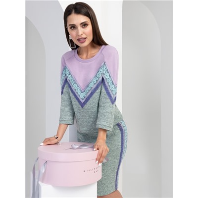 Брючный костюм, Очаровательная бизнес-леди (2 в 1, пинк)