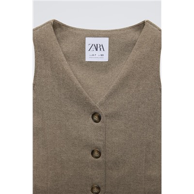 TEXTURED WAISTCOAT